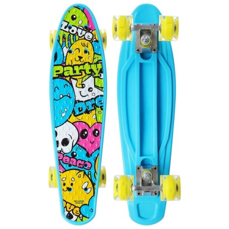 Penniboard Onlytop "Epences", 56 x 16 cm, light wheels PU 60 x 45 mm, ABEC 7, aluminum suspension-1