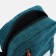 Youth bag with zipper, external pocket, green color