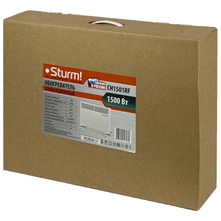 STURM CH1501RF convector, 1.5 kW, up to 20 sq.m.-8