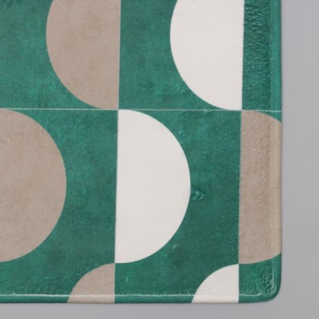 House rug of the share "Sphere", 40 × 60 cm, green-beige color-2