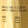 Yarn "Charisma" 80% wool, 20% acrylic 200m/100g (583 T. Sini)