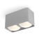 Ambrella Light Acrylic lamp, XS7852011, MR16 GU5.3, GU10 LED 10 W, color gray sand, white matte