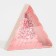 Box for confectionery with PVC Lid "Direct pink", 18 x 18 x 4 cm, new year