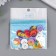 Buttons wood for creativity 4 punctures "Rainbow" set 20 pcs mix 1.8x1.8 cm