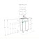 Tumbling under the Aquaton sink Mira N 45 white 1a104401MR010