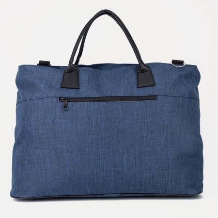 Road bag with lightning, long belt, blue color-1
