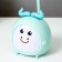 Hand lamp "Fairy -tale moose" LED 3W USB Blue 8.5x8x22 cm Risalux