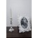 Photo frame Polystone 13x18 cm "Empire with roses" white 23x18.5 cm