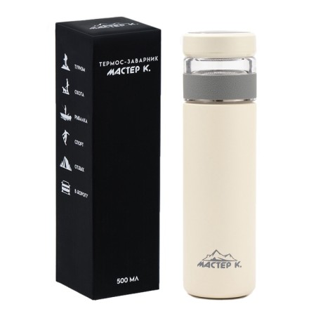Thermos cook, 500 ml, Basic "Master K", saves heat 6 hours, thermometer-6