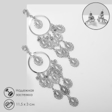 Earrings hanging 