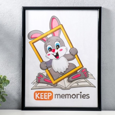 Photo frame plastic 30x40 Black (189)-1