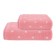 Tainted tange Doris Pink, size 50x90 cm, pink color