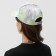 Women's cap Minaku "Tie-Dye", green color, rr 54-56