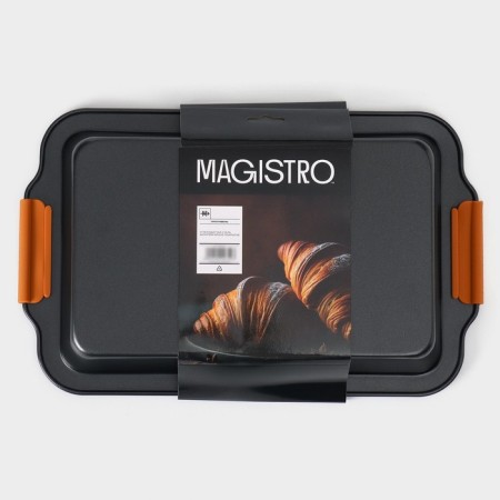 Battering for baking Magistro French Bakery, 37.5 × 23 × 4.7 cm, anti -stick coating-7