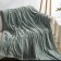 Caroline bedspread, size 220x240 cm, green color