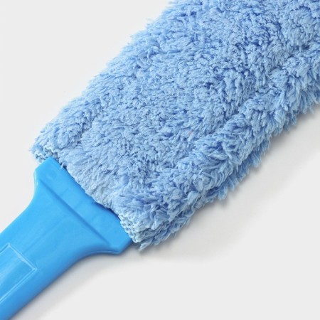Brush for cleaning flexible, 8 × 37.5 cm, blue color-1