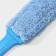 Brush for cleaning flexible, 8 × 37.5 cm, blue color