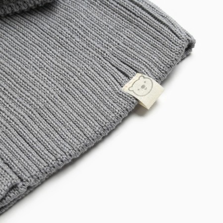 Cardigan Knitted baby I, r.80-86, gray-2