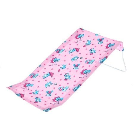 Mill for bathing from a flannel, for a girl, pink, yellow color, mix drawing-9