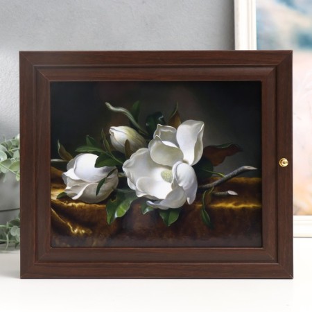 Key "White Flowers" Wenge 26x31 cm mix-8