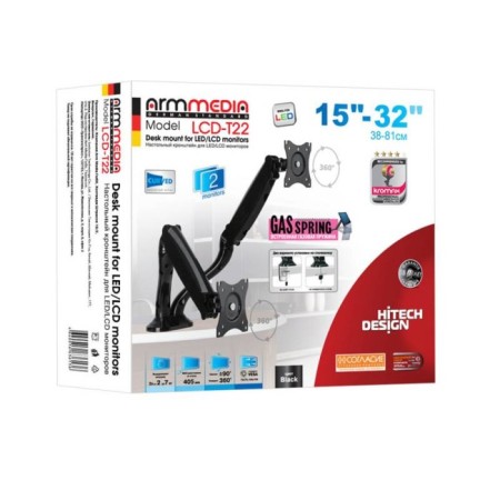 ARM Media LCD-T22 Black 15 "-32" Max 14kg Table Turn and SC 102950-3