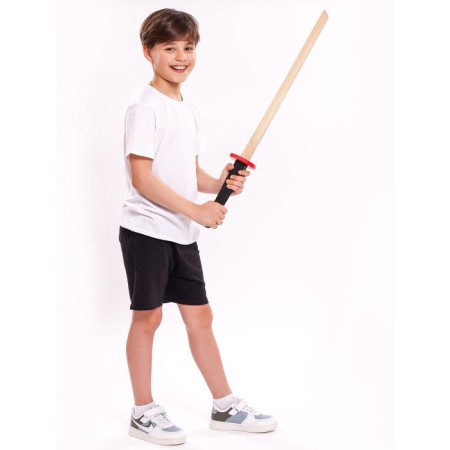 Katana wooden tree games, scabbard, black color-3