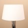 TECHNOL Lamp "White" White/black 1x40W, E27, 50x50x78 cm