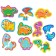 Soft puzzle for kids "dinosaurics", 10 puzzles, crumb I