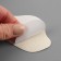 A set of patch for repairing shoes, leatherette, adhesive, 6 pcs, white color, white