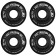 Wheels for a skateboard 52x32 mm, 100a
