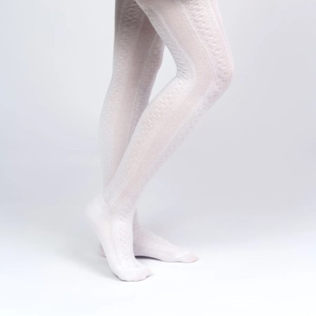Tights for girls, height 134-140 cm