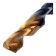 Drill Denzel 717222, 10 mm, HSS-Tin, Golden Tip, 8 pcs.