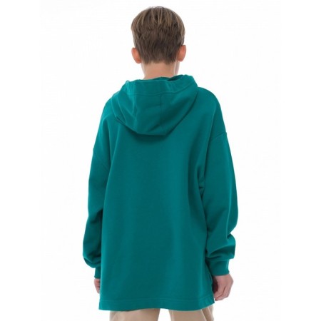 Hoody for the boy Pelican, height 140 cm, emerald color-3