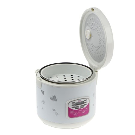 Homestar HS-2022, 900 W multicooker, 5 l, 10 programs, anti-stick coating, white-1