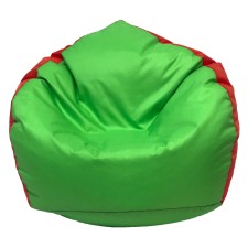 Кресло мешок Wowpuff «Кроха», плащёвка, ширина 70 см, высота 80 см, цвет салатово-оранжевый