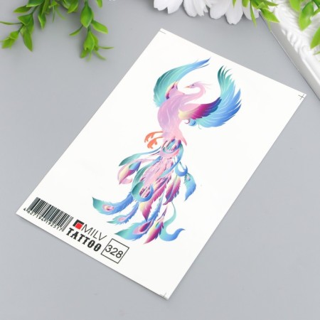 Tattoo "Bird" 10x15 cm-1
