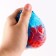 Antistress toy "Devil's apple" with stickers, Mix color, with a hydrogel