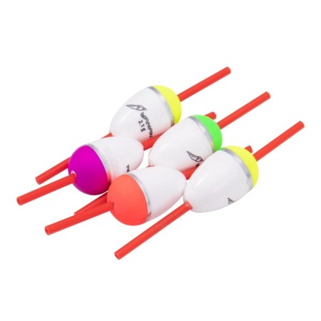 Flot Yaman "drop" through, foam, 2.1 g, color mixt. 5 pcs.-3