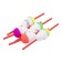 Flot Yaman "drop" through, foam, 2.1 g, color mixt. 5 pcs.