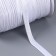 Cant satin, 12 mm, 65 ± 1 m, white color