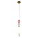 Suspended lamp Rosabella G9 5W