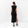 Women's dress with draping Mist Summer Time, Black, R.46