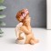 Souvenir Polystone "Angel-Karapus Flower Wreath" MIX 6.5x4.5x4.7 cm