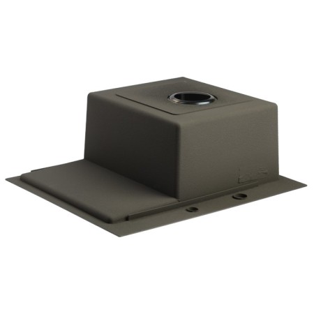 Kitchen sink Aflorn AF95848F-R, Sredal, Right, S = 3 and 0.8 mm, 58x48x22 cm, siphon, graphite-2