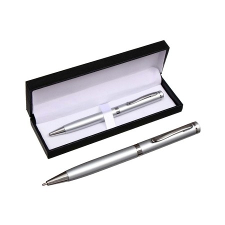 Gift handle, ball "Colombo" in the leatherette case, rotary, silver case-1
