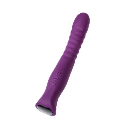 Vibrator Flovetta by Toyfa Lupin, silicone, purple, 22 cm-8