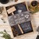 Gentlemen kitchen set, mittens-output 20x28cm, wooden hammer