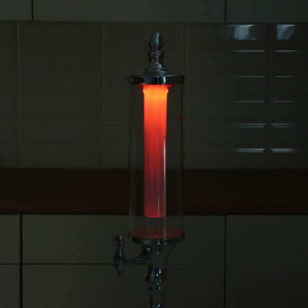 Pivnoy Tower "Petronas", 3 l, backlight flasks, 2 batteries, metallic color-11