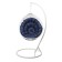 Villy swing pillow, diameter 115 cm, blue color