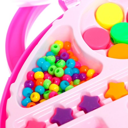 Set for beadwork "Bright jewelry" in the suitcase-12